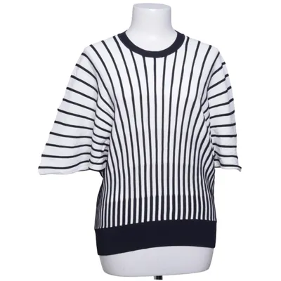 Top (White, Blue) from Moma Elastane, Polyamide, Viscose
