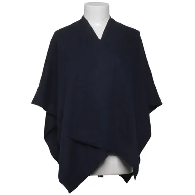 Poncho (Blå) fra Lindex Akryl, Bomuld, Polyamid, Viscose, Uld