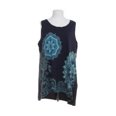 Tanktop (Blauw, Meerkleurig) van Isolde Katoen