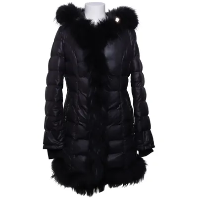 Daunenmantel (Schwarz) von Hollies Stockholm Baumwolle, Daune, Feder, Polyester