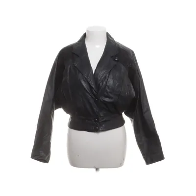Läderjacka (Svart) från Thinsulate Acetat, Nylon, Polyester, Skinn