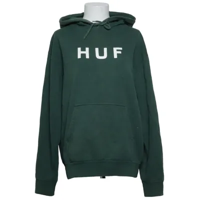 Sweat à capuche (Vert) de HUF Coton, Polyester