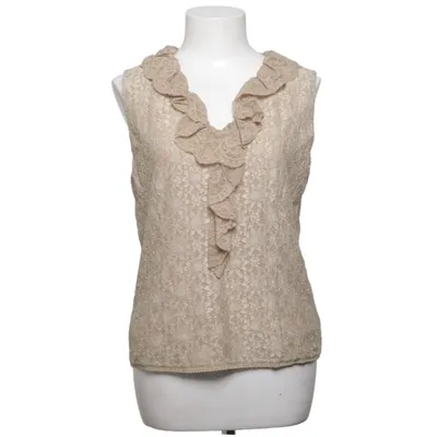 Top (Beige) from Kello Elastane, Polyamide, Polyester