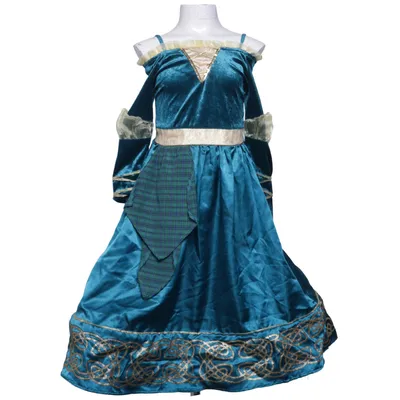 Fancy dress (Blue, Gold, Multicolored) from Disney Store Nylon, Polyester