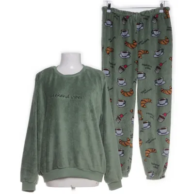 Pyjama (Groen, Meerkleurig) van VRS Woman Polyester