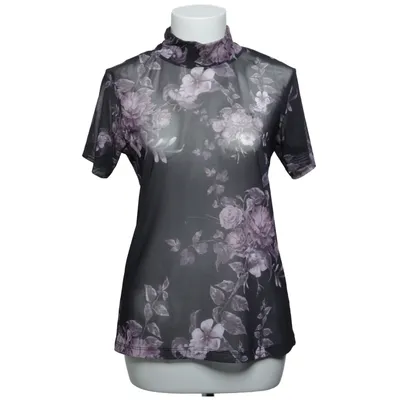 Cheongsam (Black, Multicolored) from Soul River Elastane, Polyester