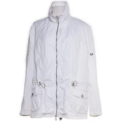 Shell jacket (White) from Gina Laura Collection Polyester, Nylon