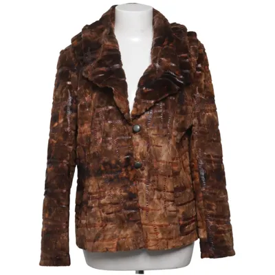 Jacket (Brown, Multicolored) from Mac Scott Polyester