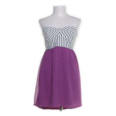 Jurk (Zwart, Wit, Lila) van Roxy Katoen, Polyester, Elastaan