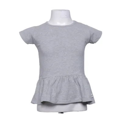 Peplum Top (Grau) von A Happy Brand Baumwolle, Elasthan