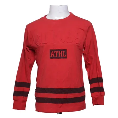Långärmad t-shirt (Röd, Svart) från Guru Bomull, Elastan