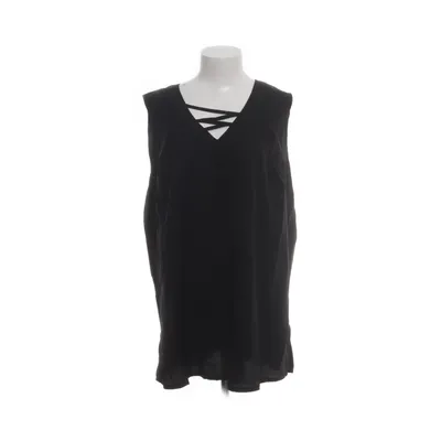 Top (Zwart) van Sempre Piu by Chalou Polyester, Viscose