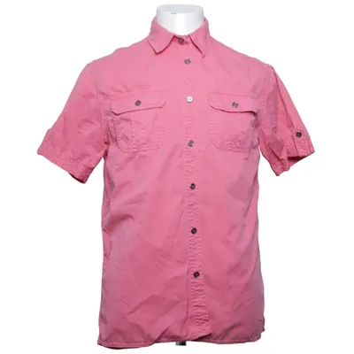 Short sleeve shirt (Pink) from Finesmekker Cotton