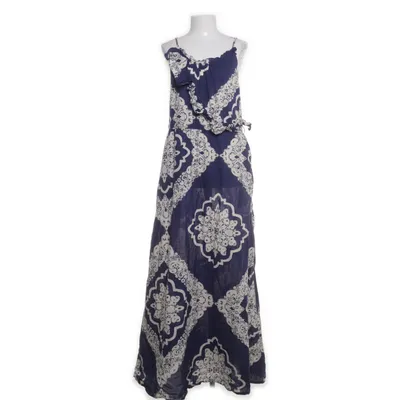 Maxi jurk (Blauw, Wit) van Hilfiger Denim Katoen
