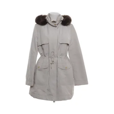 Parka (Beige) from Ellen Tracy Acrylic, Nylon, Polyester