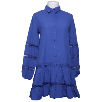 Skjortekjole (Blå) fra Oops Bomuld, Polyester