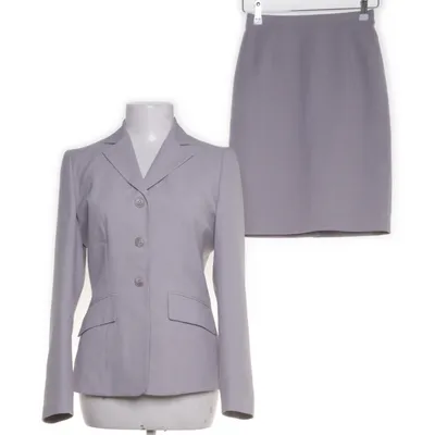 Skirt suit (Gray) from Essentials Polyester