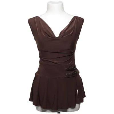 Klänning (Brun) från Urban Outfitters Elastan, Polyester