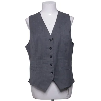 Gilet de costume (Gris) de Dahléns Élasthane, Polyester recyclé, Laine