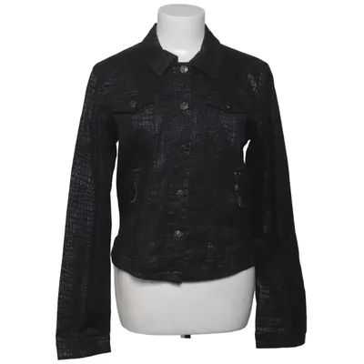 Veste en jean (Gris, Noir) de Ze-Ze Coton, Élasthane