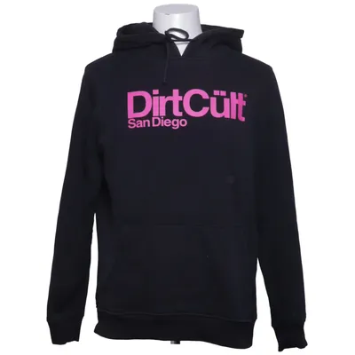 Huvtröja (Svart, Rosa) från DirtCult Bomull, Polyester