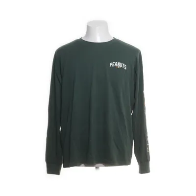 Langærmet t-shirt (Grøn, Flerfarvet) fra H&M Man Bomuld