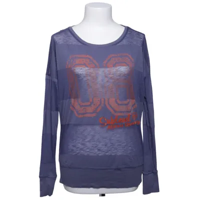 T-shirt à manches longues (Bleu, Multicolore) de Sublevel Coton, Polyester