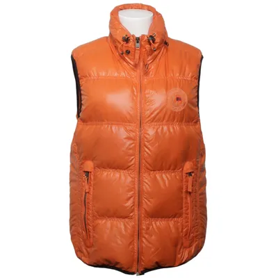 Ydervest (Orange, Sort) fra Napapijri Dun, Fjer, Polyamid, Polyester
