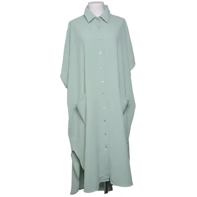 Shirt dress (Green) from Creme Fraiche Polyester