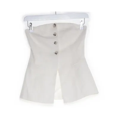 Tube top (Wit) van Stradivarius Katoen