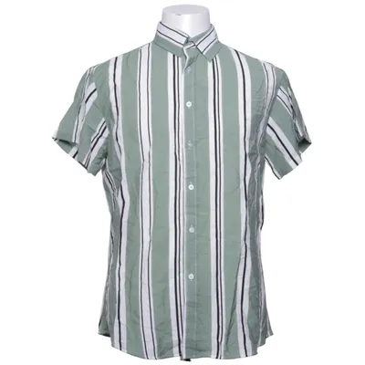 Chemise à manches courtes (Vert, Blanc, Noir) de Shein Coton, Polyester