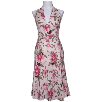 Halternek jurk (L3812P) van Laundry by Shelli Segal Polyester, Zijde
