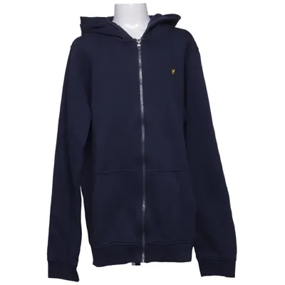 Hættetrøje (Blå) fra Lyle & Scott Junior Bomuld, Polyester