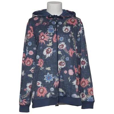 Hoodie (Blue, Multicolored) from Simone Cotton, Polyester