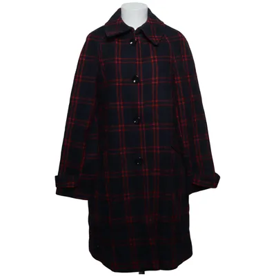 Manteau (Bleu, Rouge) de H&M Polyester, Viscose, Laine