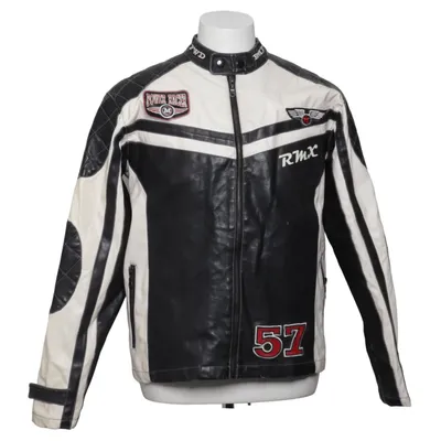 Blouson de moto (Noir, Blanc, Rouge) de Eminent Polyester, Polyuréthane