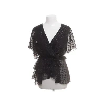 Peplum top (Black) from Valerie Polyester