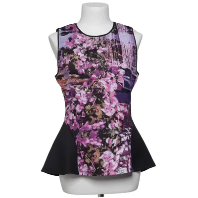 Peplum top (Zwart, Lila, Meerkleurig) van Halé Bob Elastaan, Polyester