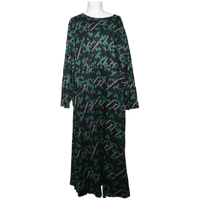 Långklänning (Grön, Svart, Beige, Flerfärgad) från Buykud Elastan, Polyester, Viskos