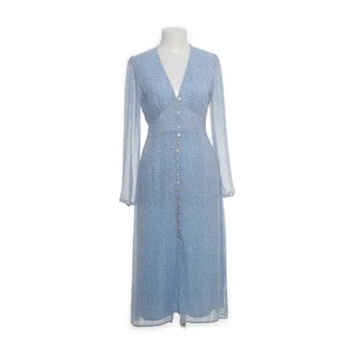 Kjole (Hvid, Blå) fra Adoore Polyester