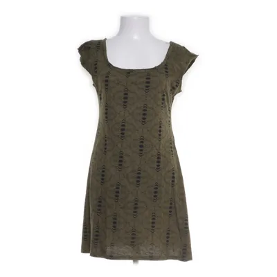 Dress (Green, Black) from Guru Shop Cotton