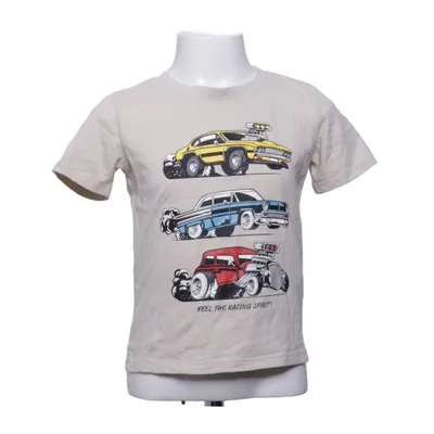 T-shirt (Beige, Meerkleurig) van Dopo Dopo