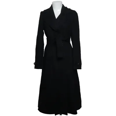 Frakke (Sort) fra Karen Millen Polyamid, Polyester, Uld