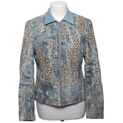 Läderjacka (Blå, Brun, Flerfärgad) från Vintage Skinn