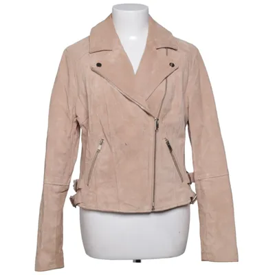 Bikerjacka (Beige) från River Island Skinn, Polyester