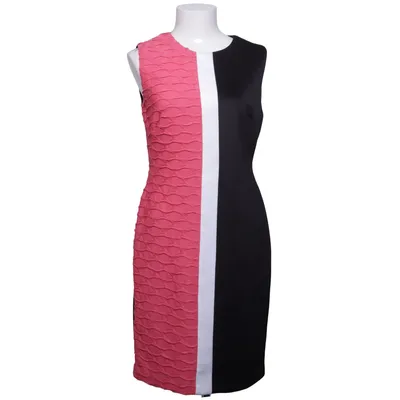 Dress (Pink, White, Black) from London Times Elastane, Polyester