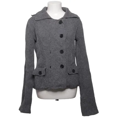 Cardigan (Grå) fra By Malene Birger Uld