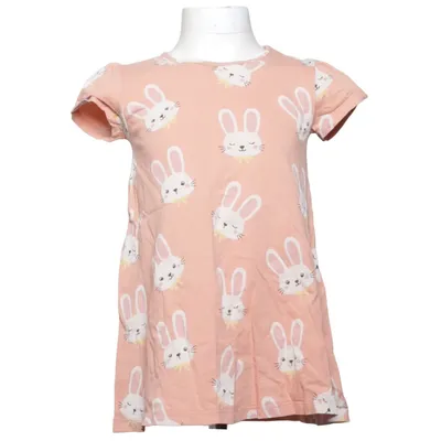 Klänning (Rosa, Vit, Flerfärgad) från Lindex Kids Bomull