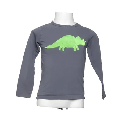 Langærmet t-shirt (Grå, Grøn) fra Friends
