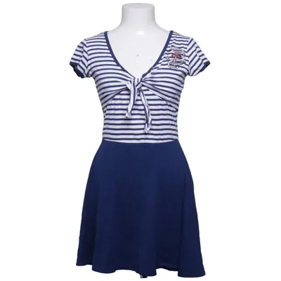 Kleid (Blau, Weiß) von Hell Bunny Baumwolle